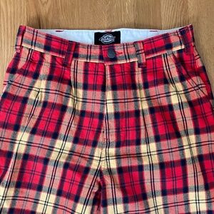 Dickies Plaid Trousers